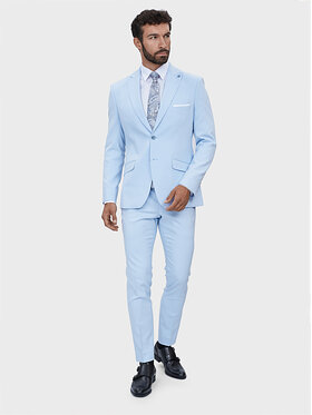 Evenemen Evenemen Garnitur Bell Niebieski Slim Fit