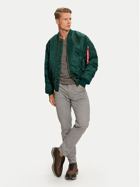 Alpha Industries Bomber 100101 Zelena Regular Fit