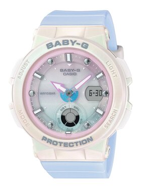 Baby-G Baby-G Zegarek Casio-BGA-250-7A3ER Niebieski