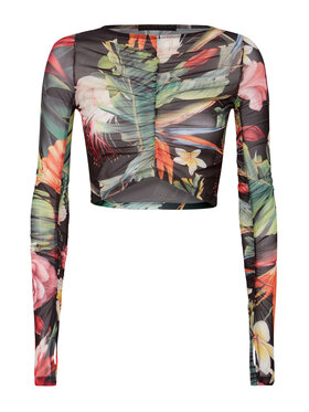 PHILIPP PLEIN PHILIPP PLEIN Bluzka 1935 Czarny Cropped Fit