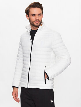 KARL LAGERFELD KARL LAGERFELD Pūkinė striukė 505400 533591 Balta Regular Fit