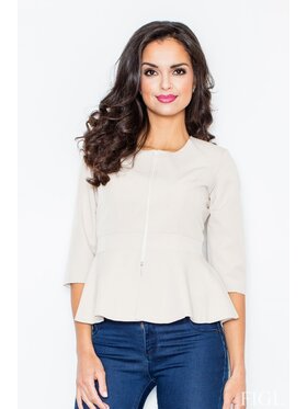 FIGL FIGLFIGL Giacca da abito M132 Beige Regular Fit