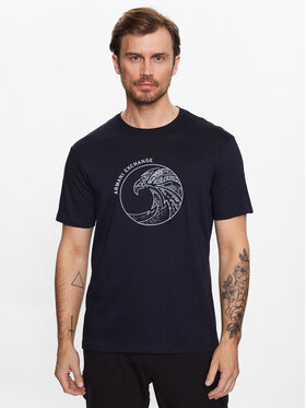 Armani Exchange Armani Exchange T-shirt 3RZTRD ZJ9AZ 1583 Blu scuro Regular Fit
