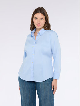 Fiorella Rubino Fiorella Rubino Camicia 5358T001357N004 Turchese A-Line Fit