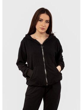 DKaren Sport DKaren Sport Bluza DK-K-B4 Czarny Classic Fit