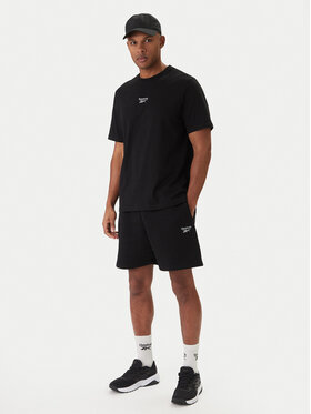 Reebok Reebok Set tricou și pantaloni scurți Baz RK25609CCM Negru Regular Fit
