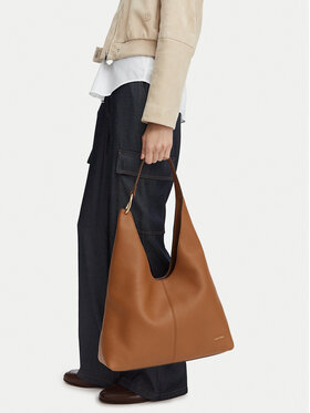 Calvin Klein Calvin Klein Käekott Slouchy Leather Md Shoulder Bag LV04F3543G Helepruun