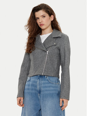 JDY JDY Átmeneti kabát Mellow 15339416 Szürke Regular Fit