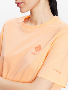 Columbia T-shirt North Cascades™ 1992085 Narančasta Relaxed Fit