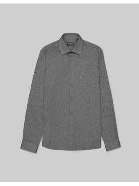 Borgio Borgio Koszula contrada Szary Slim Fit