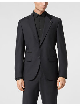 PHILIPP PLEIN PHILIPP PLEIN Marynarka 23085 Niebieski jasny Regular Fit