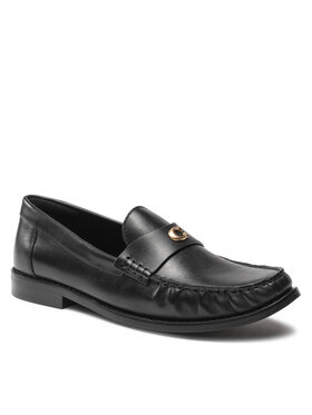 Coach Coach Лоуфъри Jolene Lthr Loafer CK017 Черен