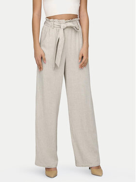 ONLY ONLY Hlače Siesta 15322259 Siva Straight Fit