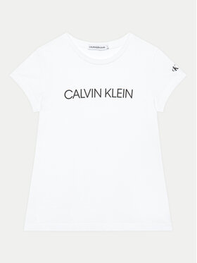 Calvin Klein Jeans Calvin Klein Jeans T-shirt IG0IG00380 Bijela Regular Fit