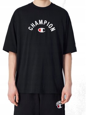 Champion Champion T-Shirt 220798-KK001 Czarny Standard Fit