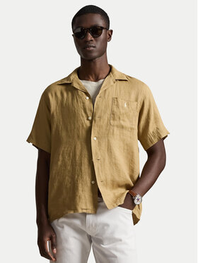Polo Ralph Lauren Polo Ralph Lauren Риза 710966421502 Тъмнобежов Regular Fit