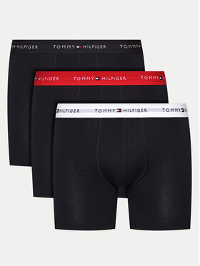 Tommy Hilfiger Tommy Hilfiger Komplet 3 par bokserek UM0UM02765 Czarny