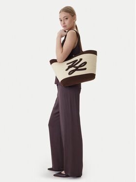 KARL LAGERFELD KARL LAGERFELD Torebka B1W46080 Kremowy