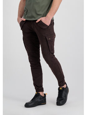 Alpha Industries Alpha Industries Spodnie cargo Combat Pant Brązowy Lyon Tapered Fit