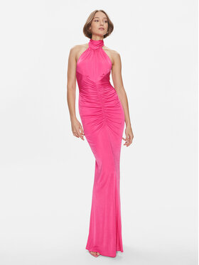 Pinko Pinko Večerné šaty Marmilla 102860 A1JS Ružová Slim Fit