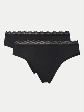 Triumph Triumph Súprava nohavičiek Feel Of Cotton 10225045 Čierna