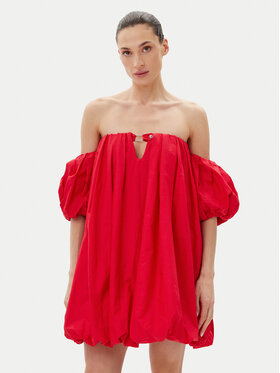 PINKO PINKO Sukienka letnia 105211 A2LD Czerwony Regular Fit