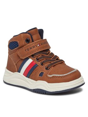 Tommy Hilfiger Tommy Hilfiger Sneakersy T3B9-33107-1355582 M Brązowy