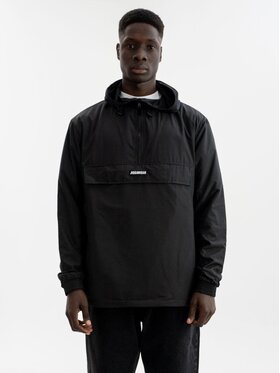 Jigga Wear Jigga Wear Kurtka przejściowa Kurtka Kangurka Męska Czarna Jigga Wear Stripe Name Kangaroo L Czarny Regular Fit
