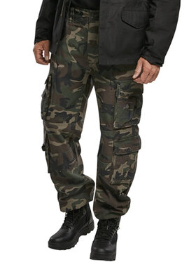 Brandit Brandit Spodnie materiałowe 1003.10.M Khaki Cargo Fit