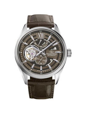Orient Star Orient Star Zegarek RE-AV0139Y00B Brązowy