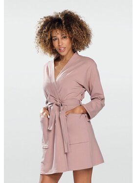 DKaren Lingerie DKaren Lingerie Szlafrok Pola Różowy