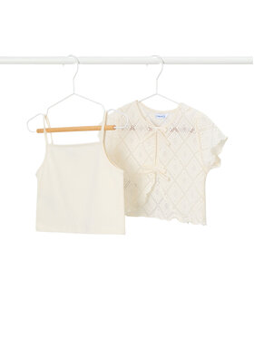 Mayoral Mayoral Блуза 3015 Бежов Regular Fit