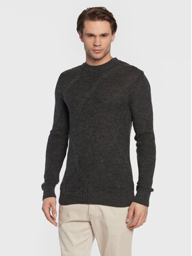 Sisley Sisley Sweater 1076S100W Szürke Regular Fit