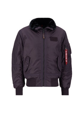 Alpha Industries Alpha Industries Kurtka bomber B-15 III TT Two Tone Bomber Jacket Fioletowy Regular Fit
