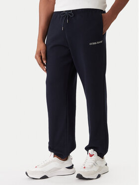 Guess Jeans Guess Jeans Teplákové kalhoty M6RB70 KCPR1 Tmavomodrá Regular Fit