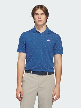 adidas adidas Polo ULTIMATE365 Niebieski jasny Regular Fit