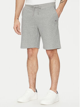 Gant Gant Спортни шорти Shield 2009027 Сив Regular Fit