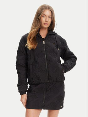 Guess Guess Kurtka przejściowa V5YL0 3WHEB2 Czarny Regular Fit
