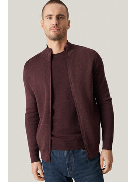Próchnik Próchnik Sweter PM19 SW073225000126 Bordowy Regular Fit