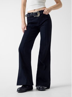 Guess Jeans Guess Jeans Kalhoty z materiálu 180400 Černá Slim Fit