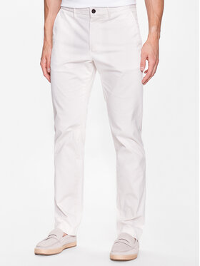 Tommy Hilfiger Tommy Hilfiger Chino Denton MW0MW25964 Écru Regular Fit