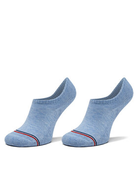 Tommy Hilfiger Tommy Hilfiger Súprava 2 párov krátkych ponožiek unisex 701228179 Modrá