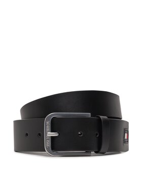Tommy Jeans Tommy Jeans Cintura da uomo Tjm Adj. Leather 4.0 AM0AM12339 Nero