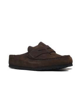 Birkenstock Birkenstock Półbuty Naples Wrapped Suede Leathe Brązowy