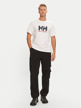 Helly Hansen Majica Logo 30396 Bela Regular Fit