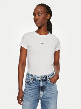 BOSS Boss T-särk Eventsa 50522945 Valge Regular Fit