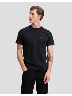 Lee Lee T-Shirt POCKET TEE Czarny Regular Fit