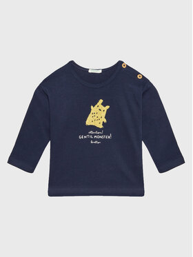 United Colors Of Benetton United Colors Of Benetton Majica 3ATNA101R Tamnoplava Regular Fit