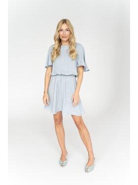 Me complete Me complete Sukienka letnia Sukienka Allegra light blue Niebieski Relaxed Fit