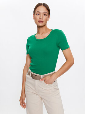 United Colors Of Benetton United Colors Of Benetton Tricou 3GA2E16A0 Verde Regular Fit